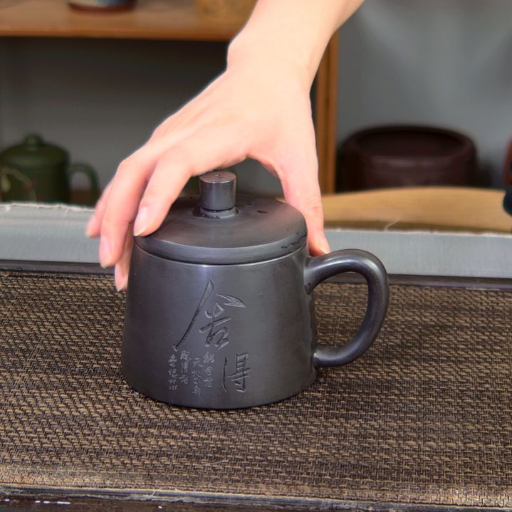 茶杯紫砂高货放漏