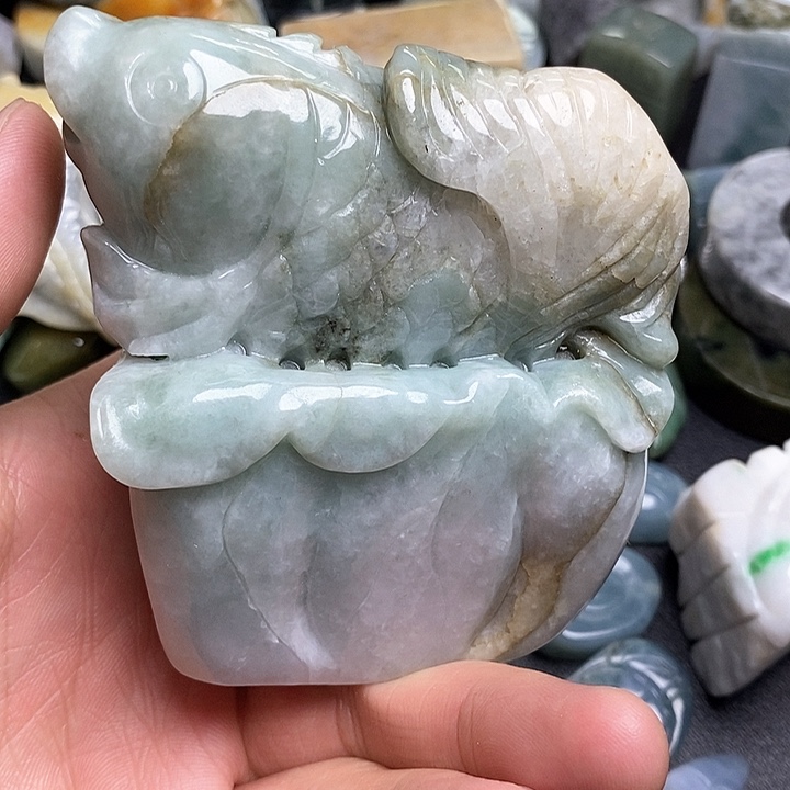 翡翠未镶嵌颈饰天然翡翠156