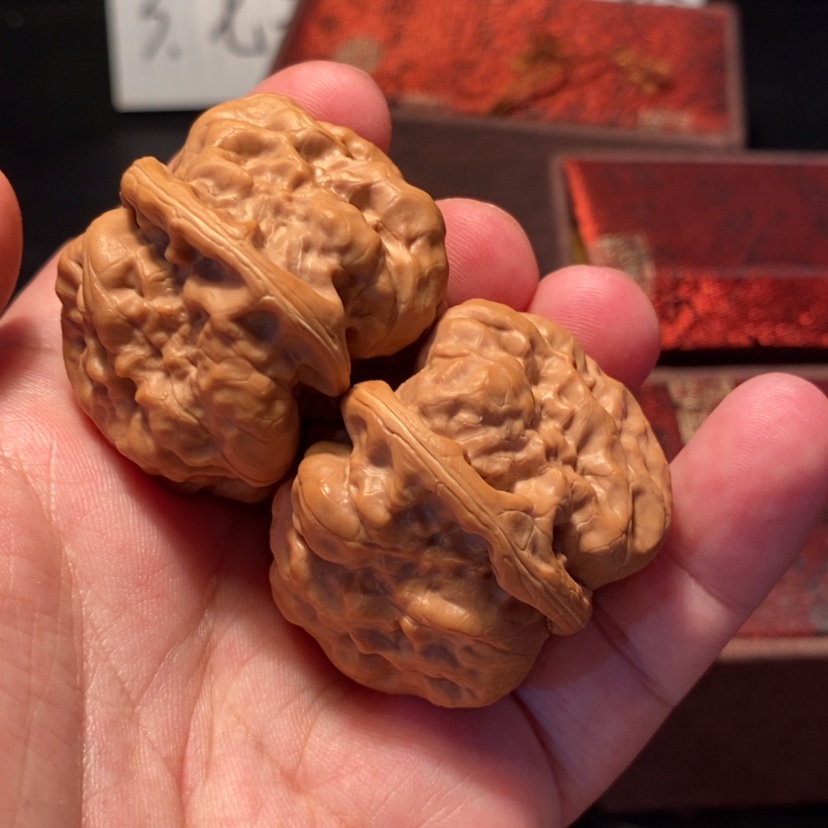 【闪购商品】吊坠文玩核桃红*123456789