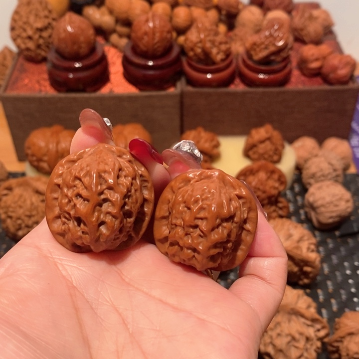 吊坠文玩核桃瓷娃娃32