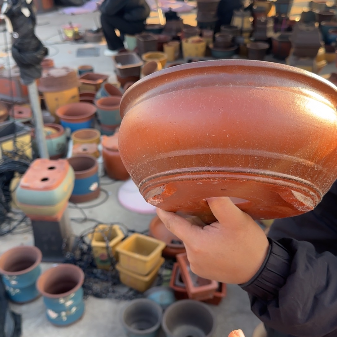 花盆紫砂瑕疵和不