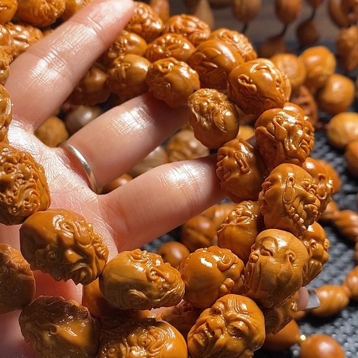 吊坠橄榄核橄榄108罗汉