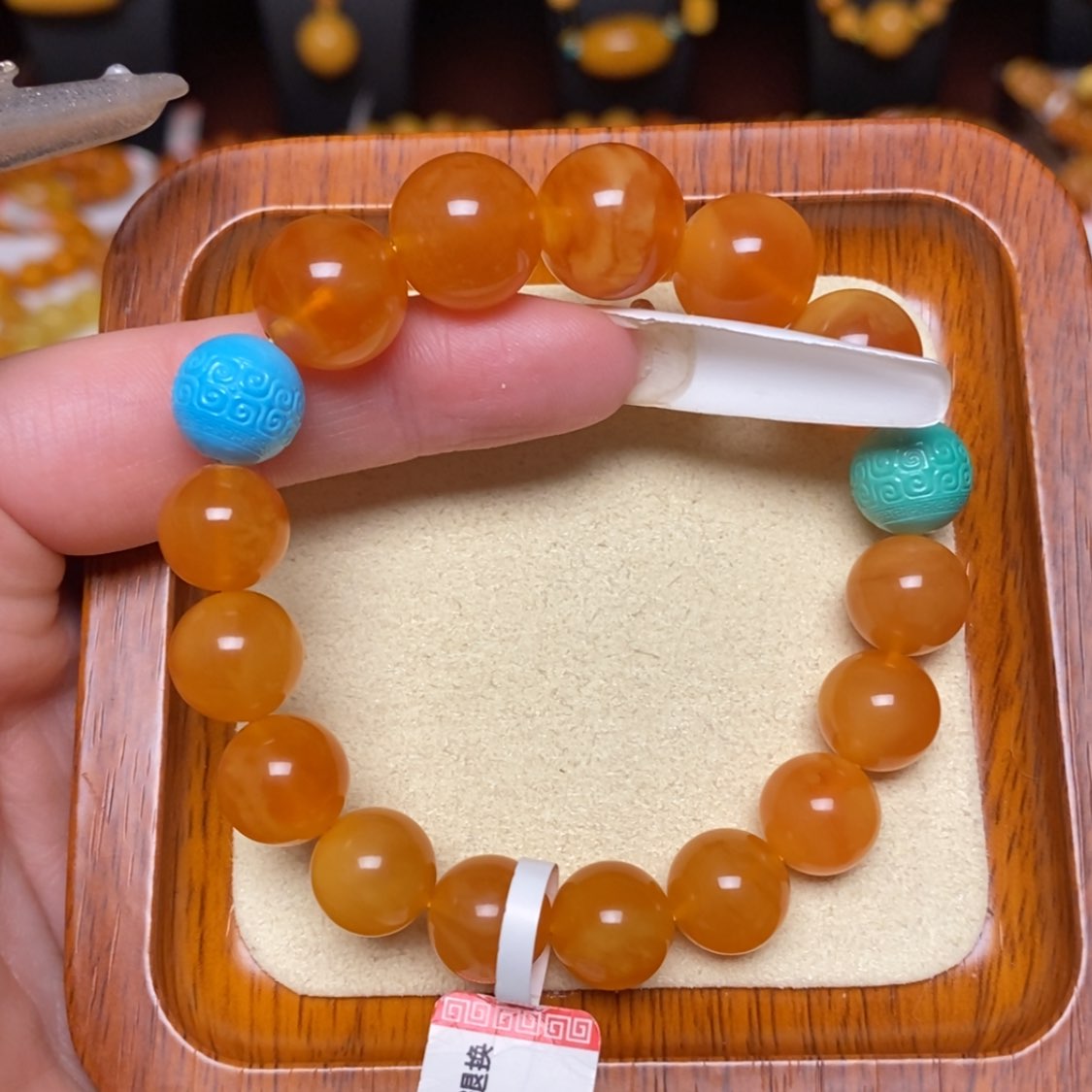 【闪购商品】未镶嵌蜜蜡手链手串