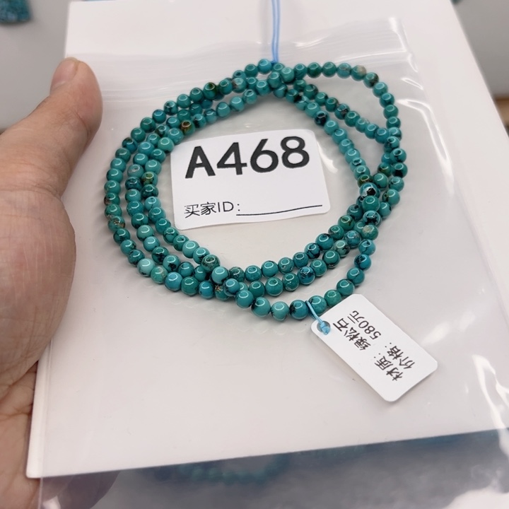 绿松石未镶嵌颈饰4.0