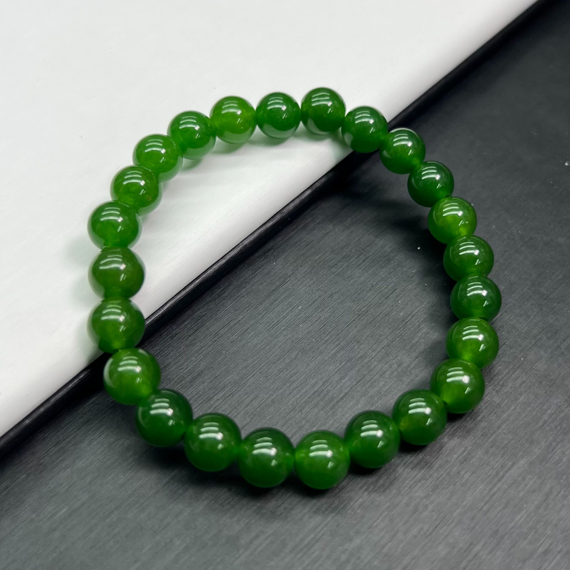 a229菠菜单圈8mm手串手链百搭