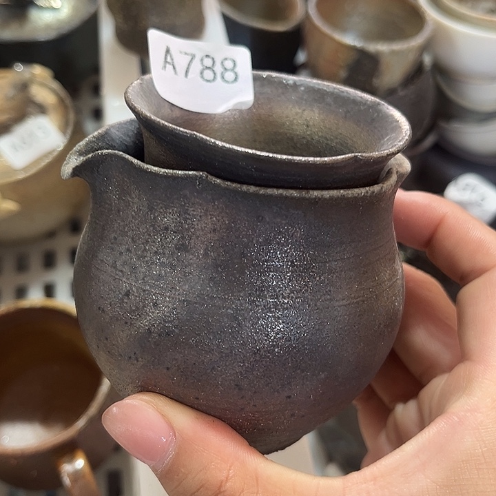 柴烧裸烧纯手工制作