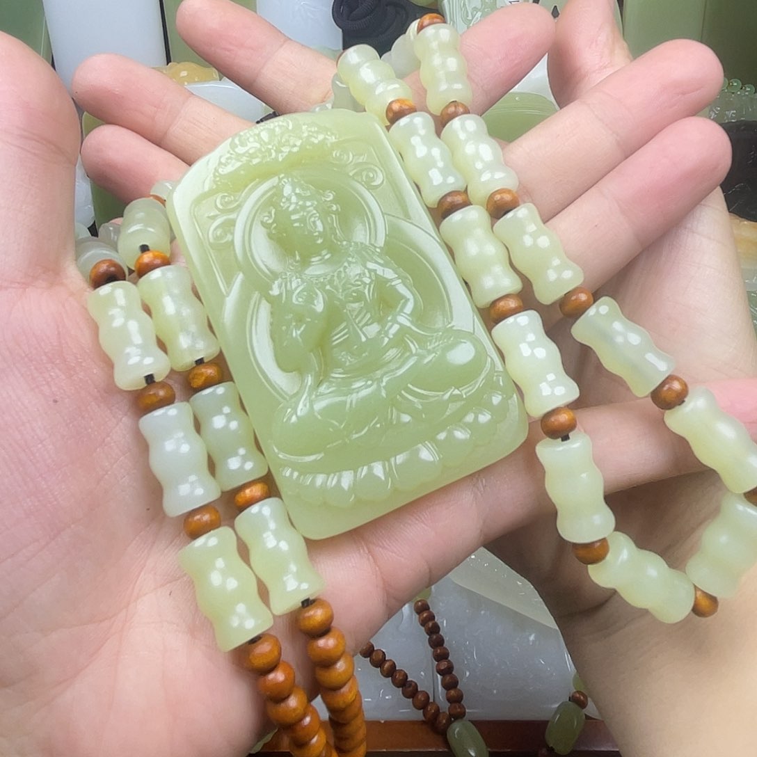 开*新疆昆仑山料观音