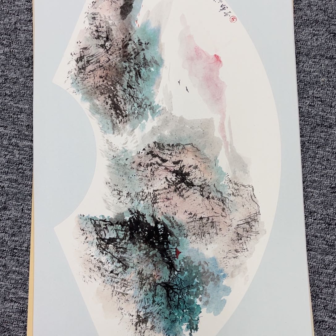 国画绘画波峰老师作品33.66