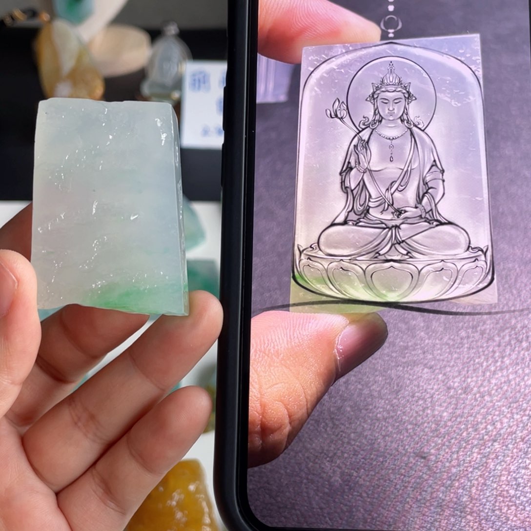 定制翡翠未镶嵌包工