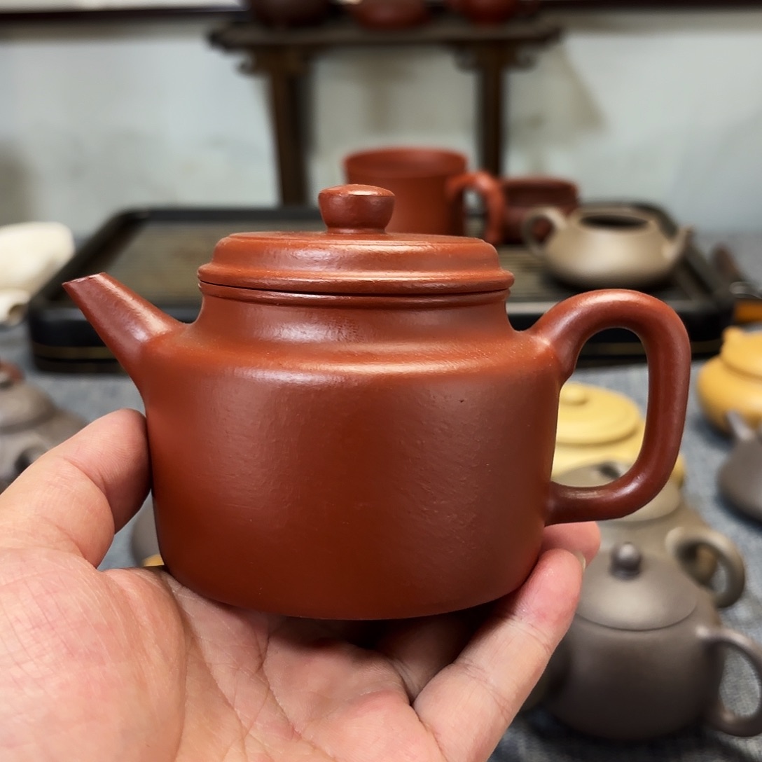 小***熊茶壶紫砂全手工紫砂壶剑流