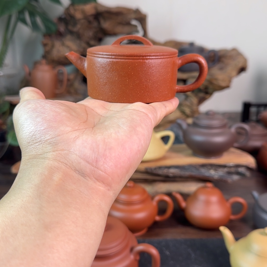 茶壶紫砂无*紫砂壶 汉瓦微瑕120