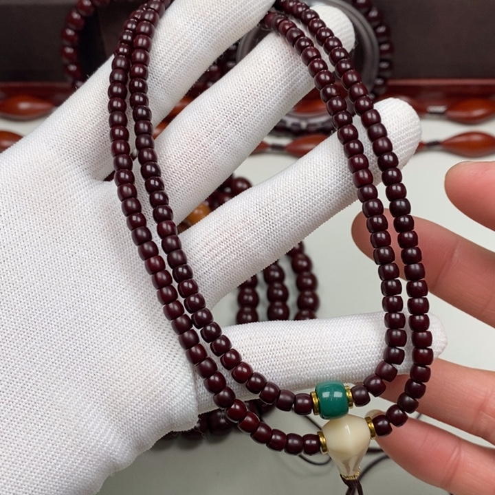 Z****核桃手串/手链橄榄核直切