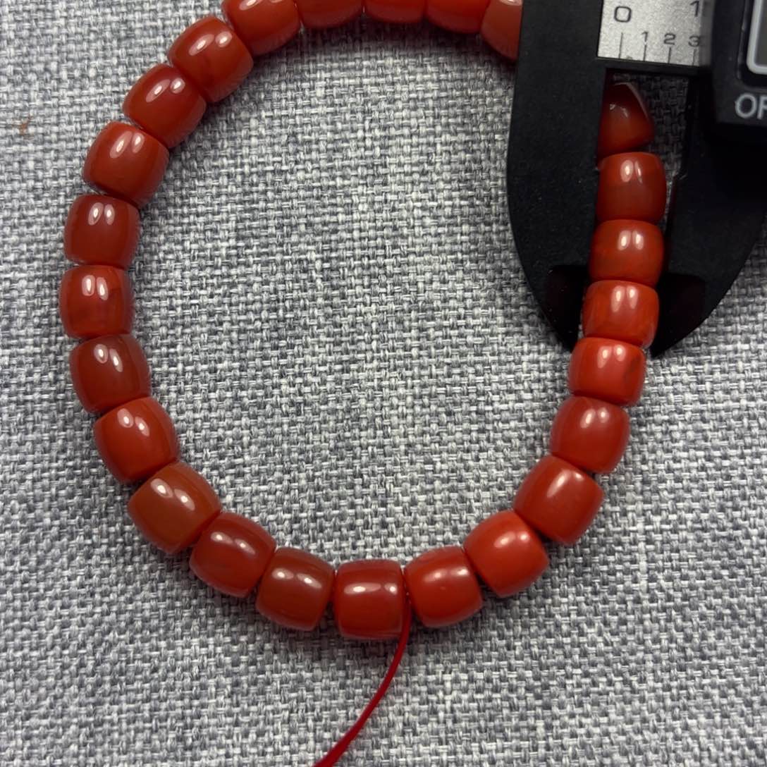 南红玛瑙颈饰合金