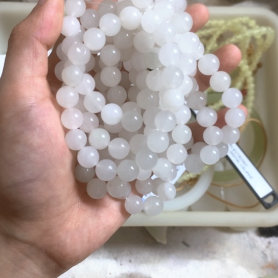 和田玉未镶嵌手链卡10