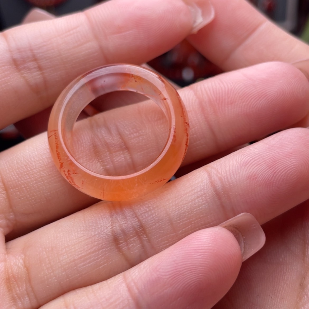 【闪购商品】南红玛瑙20.1圈口未镶嵌