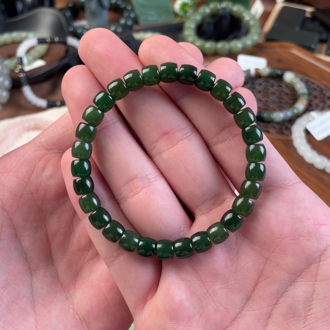 未镶嵌手串和田玉