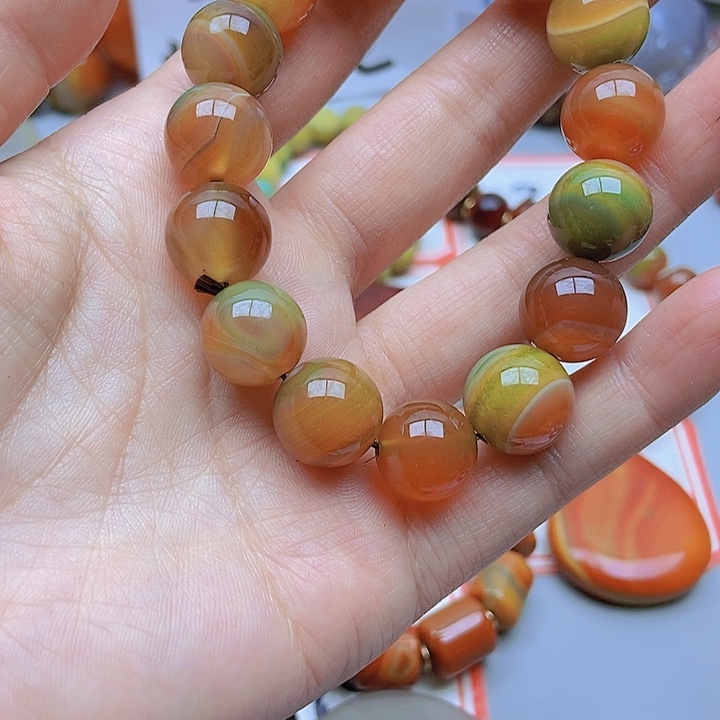 【闪购商品】玛瑙/玉髓珠宝半成品未镶嵌越**野