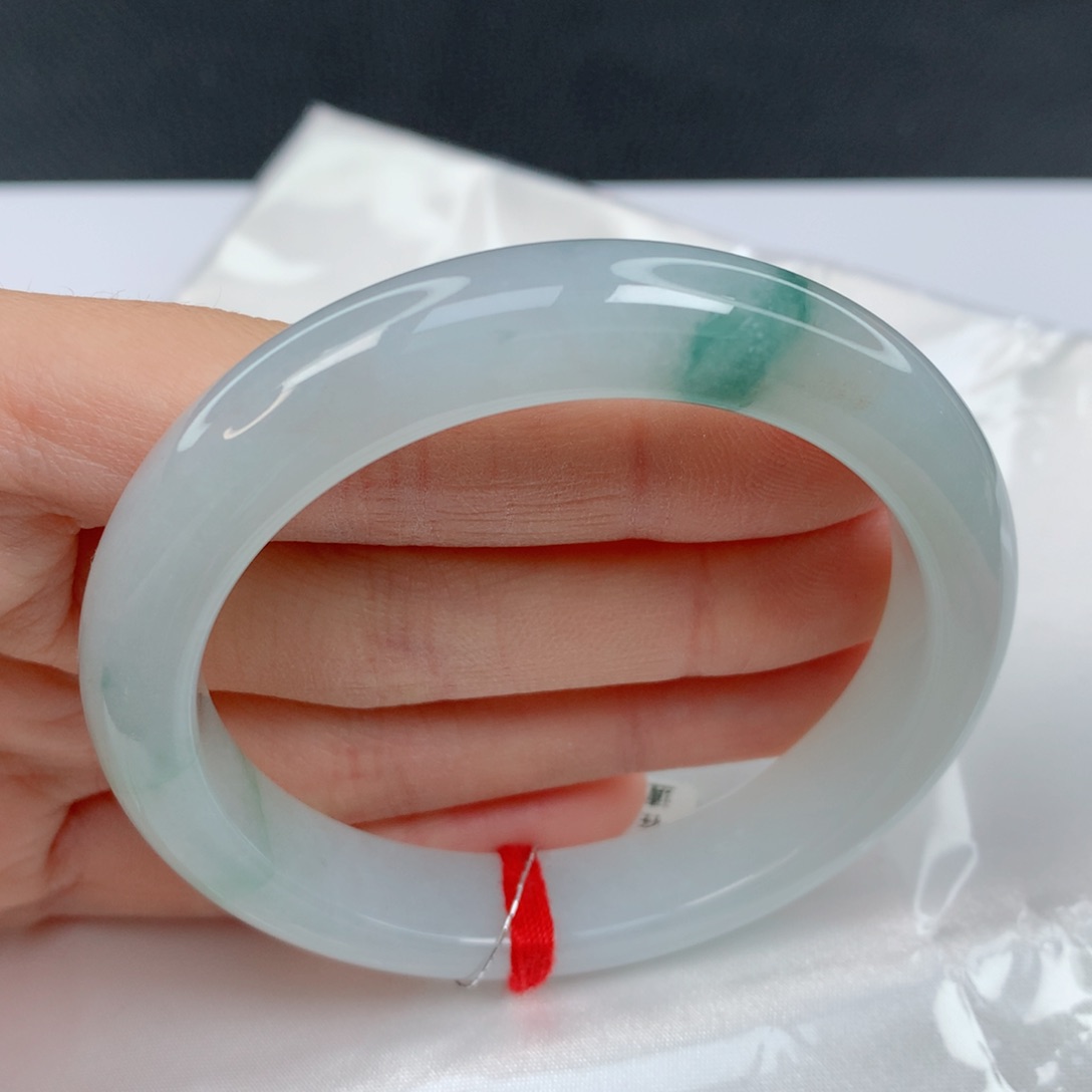 翡翠手镯未镶嵌55正圈