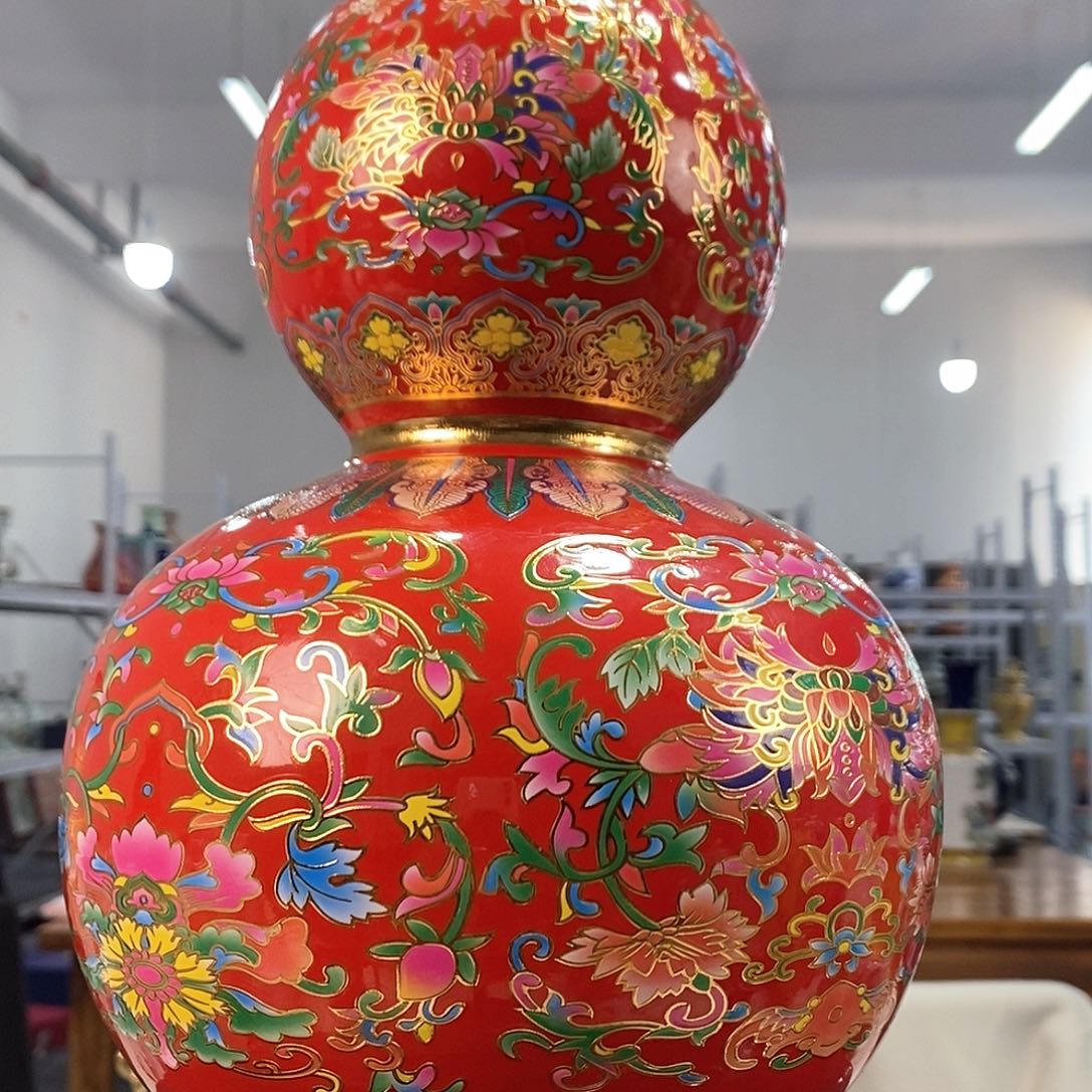 摆件景德镇陶瓷花瓶摆件