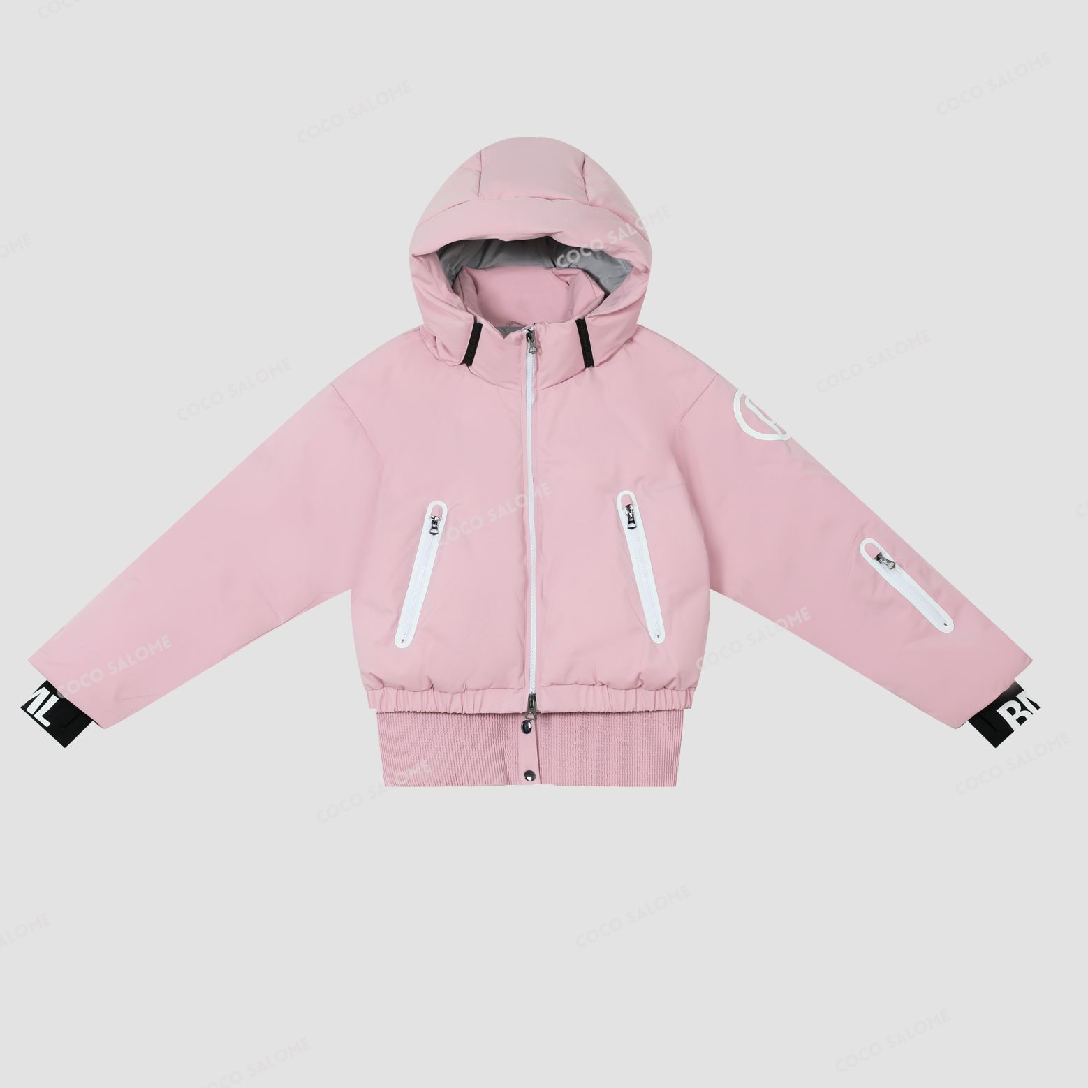 安安推荐【粉色泡泡短款】轻盈零压力挡风滑雪羽绒服ZW24D50518-YRF