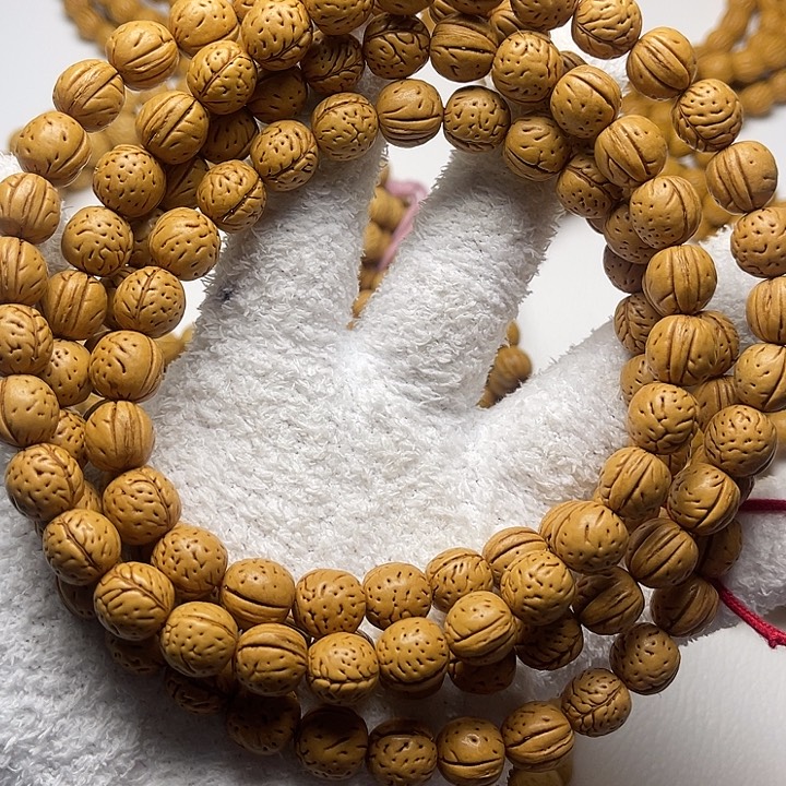 桃核吊坠野生肌肉文脖挂福利款