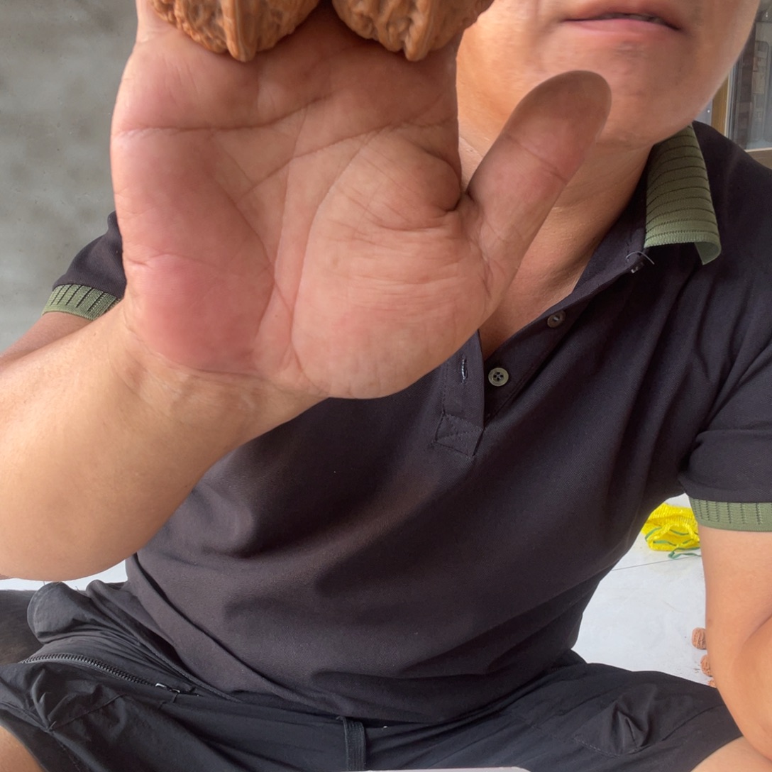 心***好文玩核桃吊坠元宝43