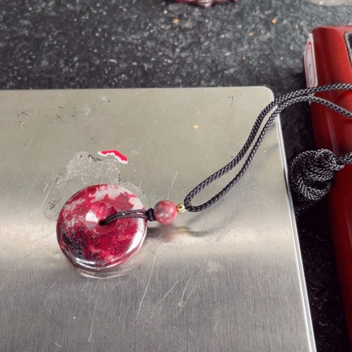 天然辰砂高*水原石首饰