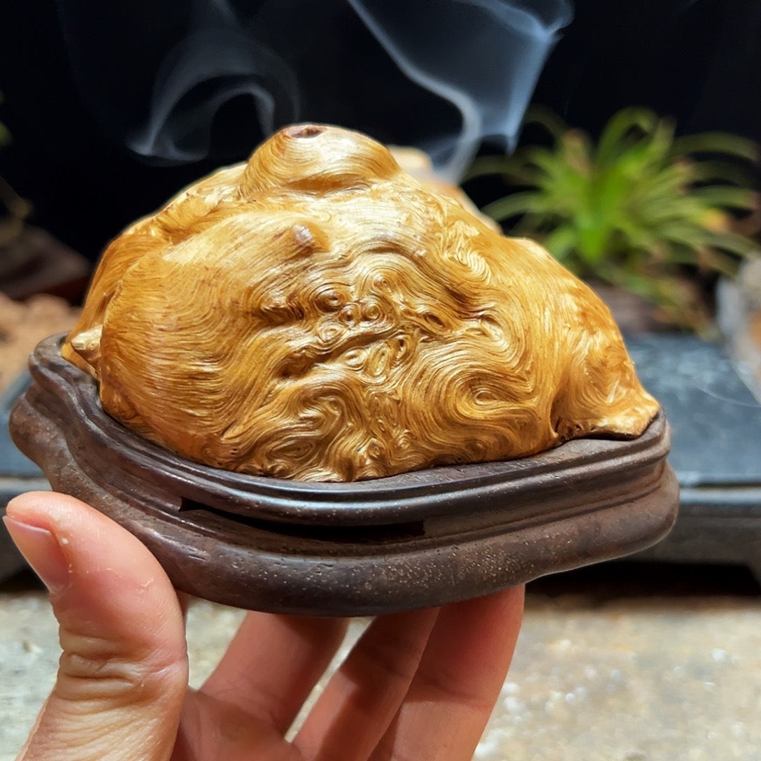 荔枝木熏香成品香炉