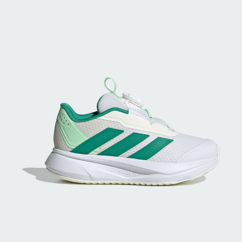 adidas阿迪达斯2025中大童DURAMO SL2 HABU K透气旋钮跑鞋HP3597