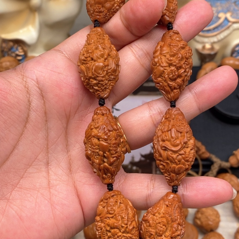 【闪购商品】橄榄核吊坠橄榄手工雕刻工艺