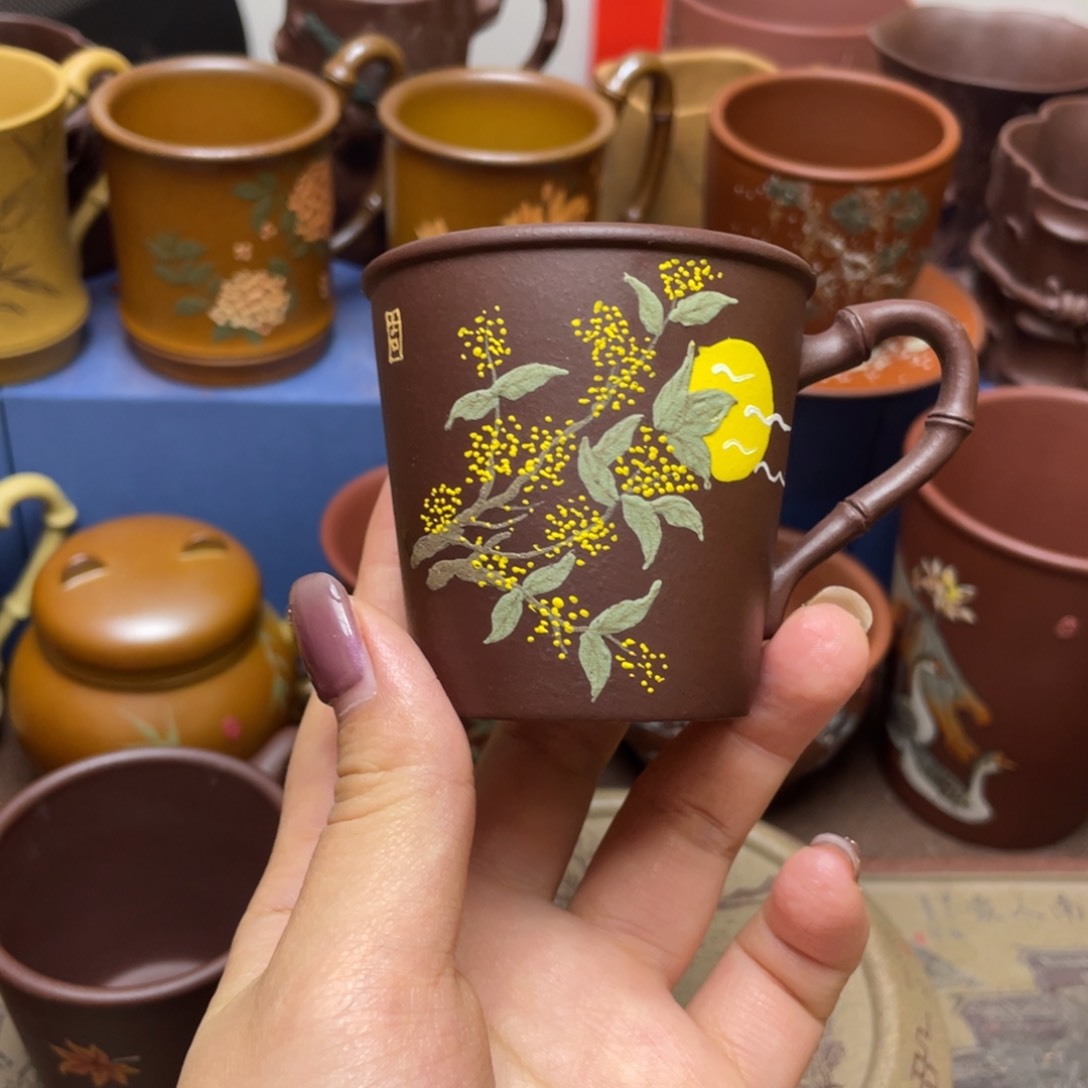 紫砂茶杯紫砂主人杯