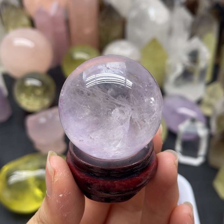 5未镶嵌水晶紫水球