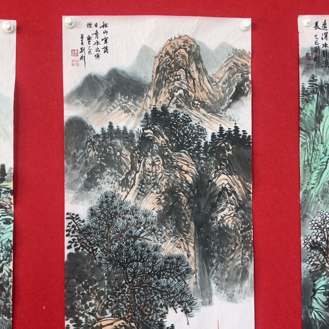 国画绘画国画作品