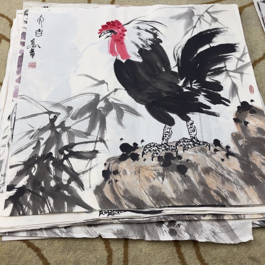 国画国画老师作品刘