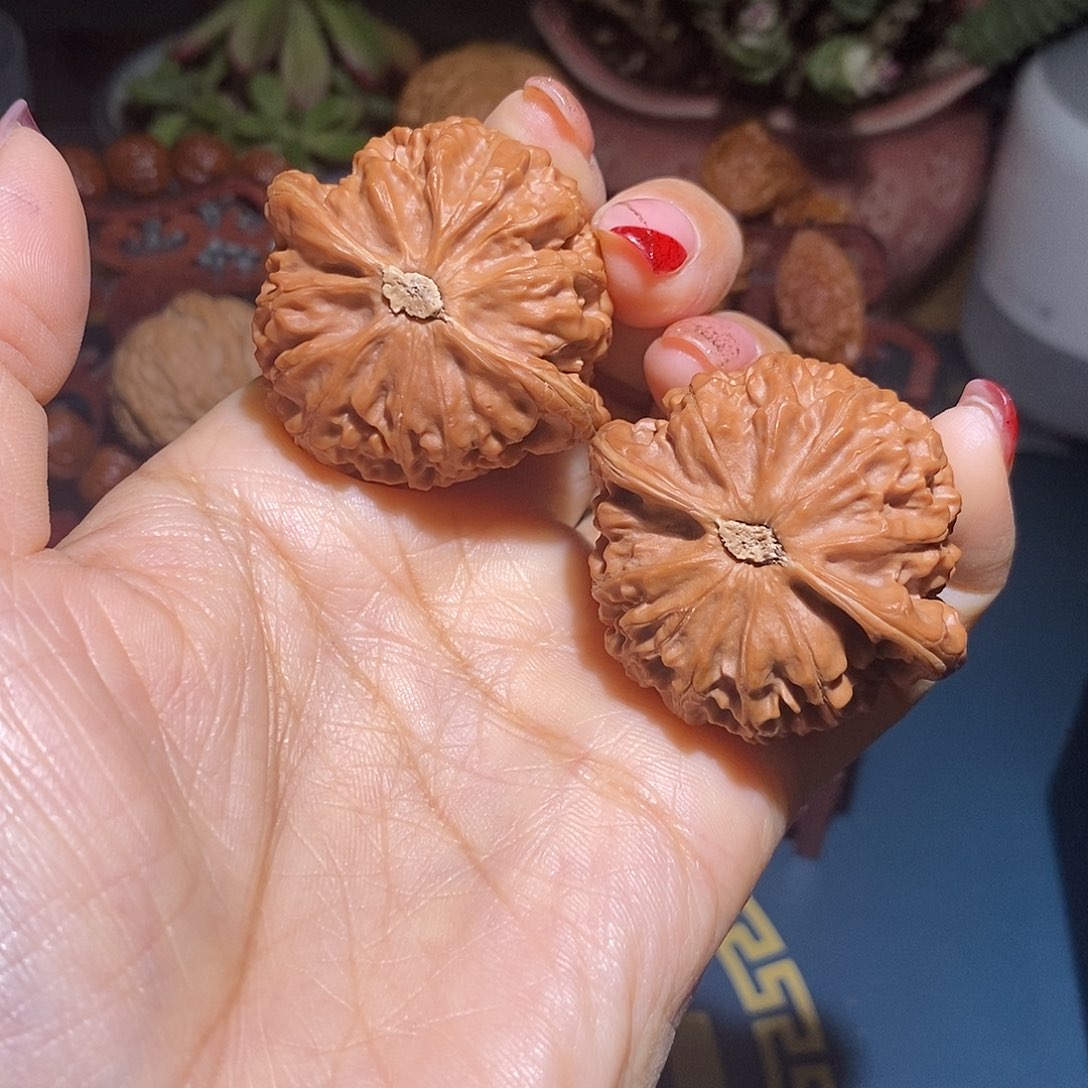 文玩核桃把件43宫灯