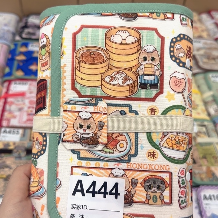 A6 布艺活页存钱本