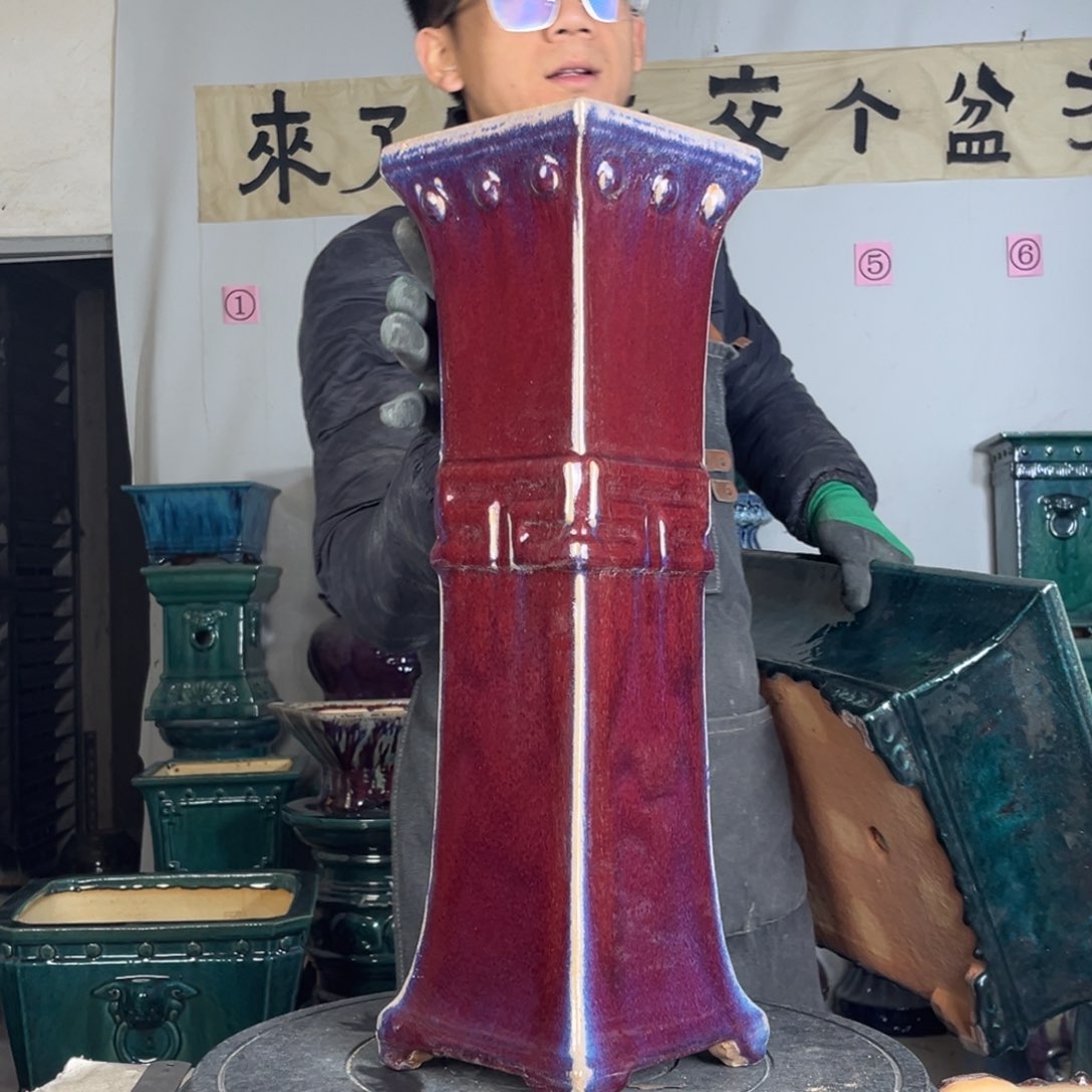 红陶特价新年福利石湾盆一物一拍（易碎品不退换）