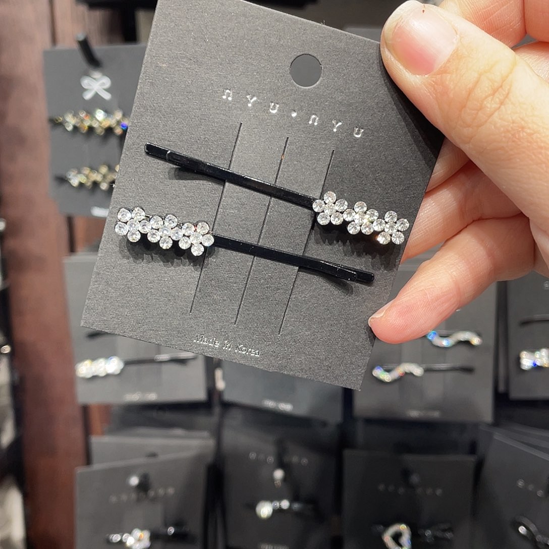 布艺非金属一字夹