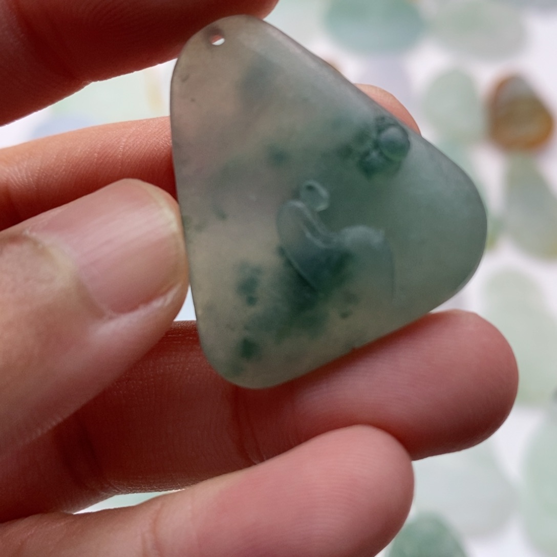 定制翡翠未镶嵌天然缅甸翡翠a货