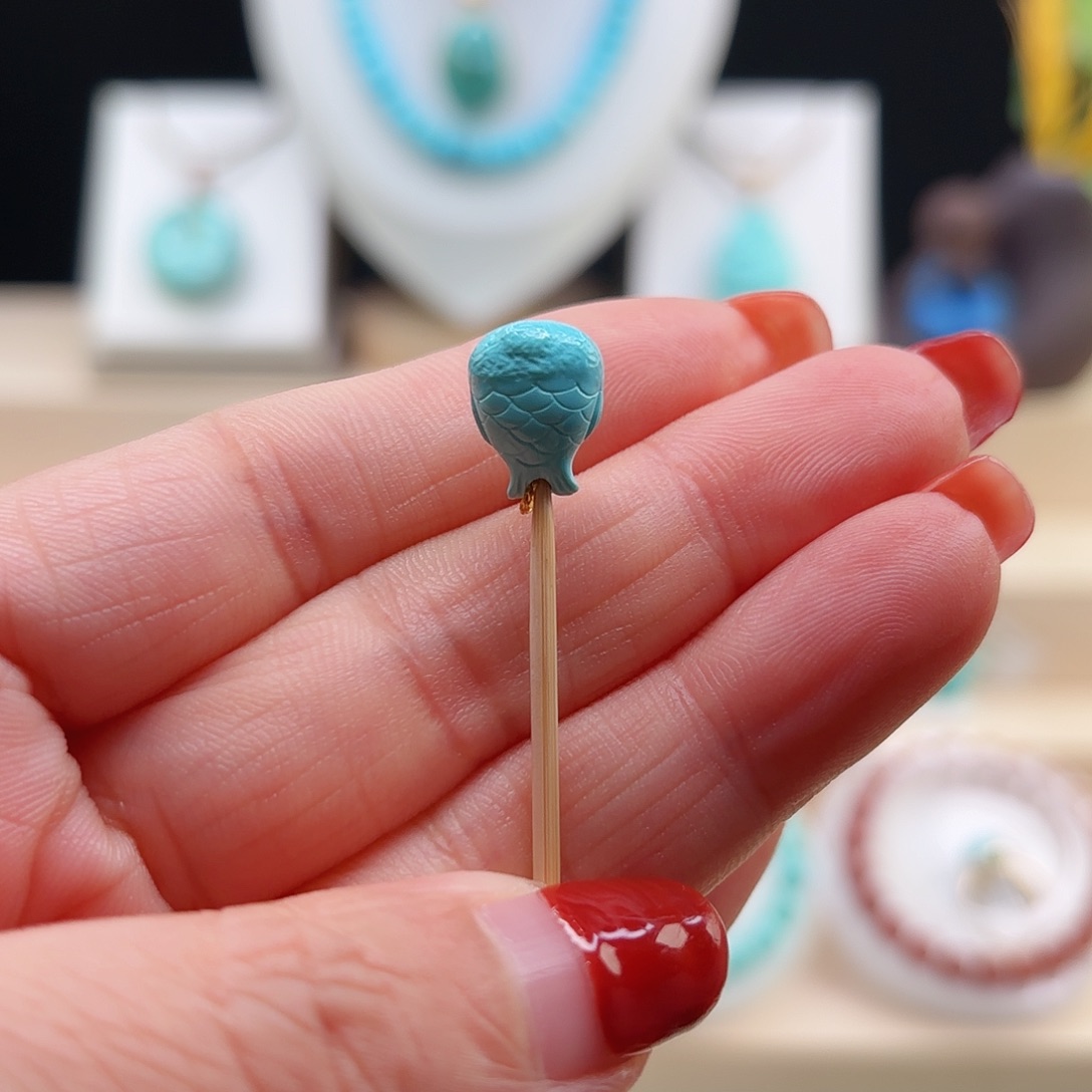 绿松石配饰未镶嵌