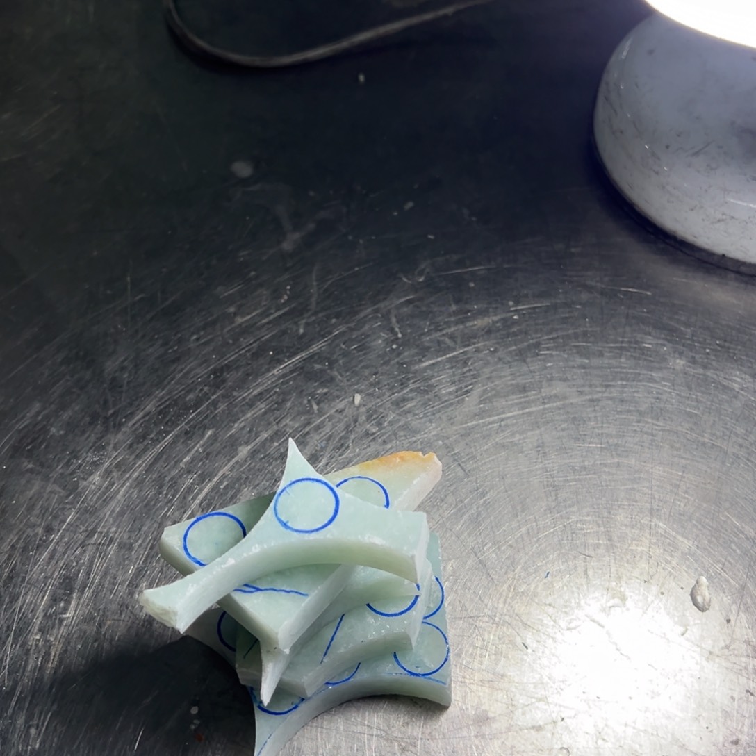 未镶嵌定制翡翠冷**寒18颗13左右珠子