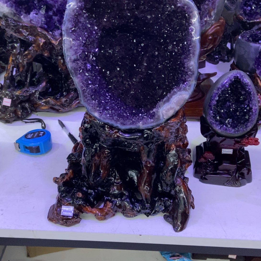 @***哥大型摆件（非配饰）未镶嵌紫晶琪