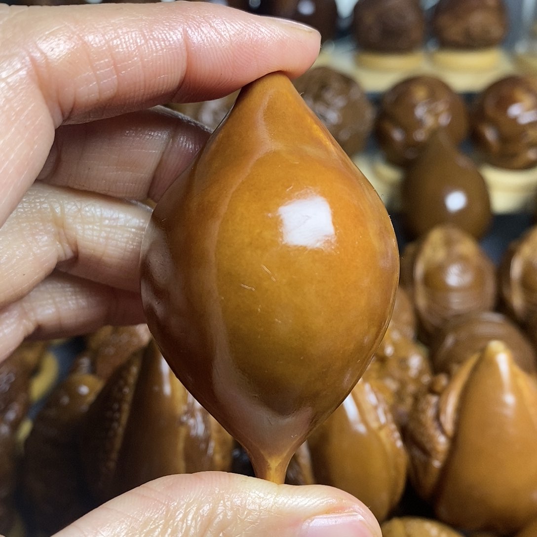 【闪购商品】核桃木/黑胡桃（胡桃木）橄榄核雕工艺3.8