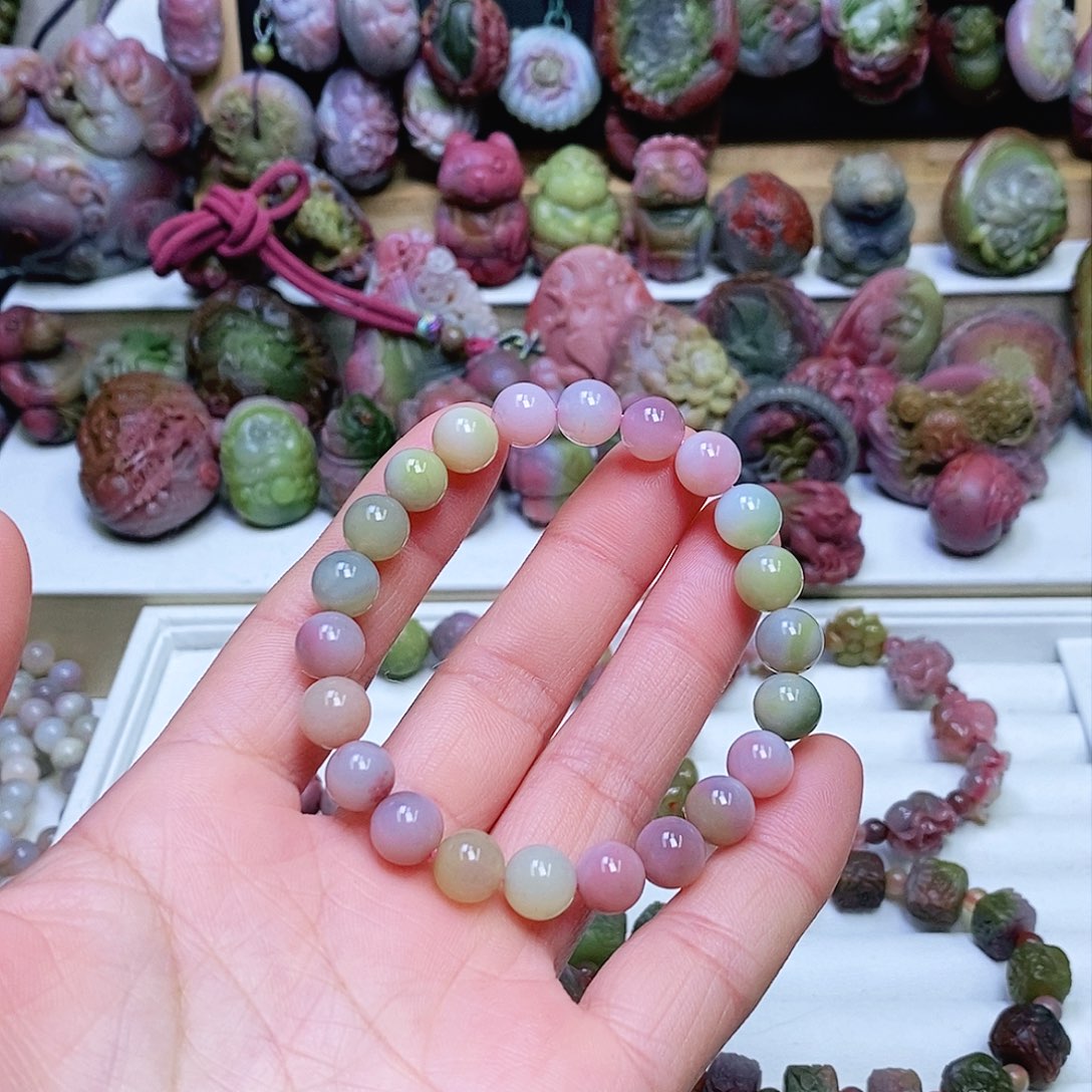 玛瑙/玉髓盐源玛瑙手串未镶嵌