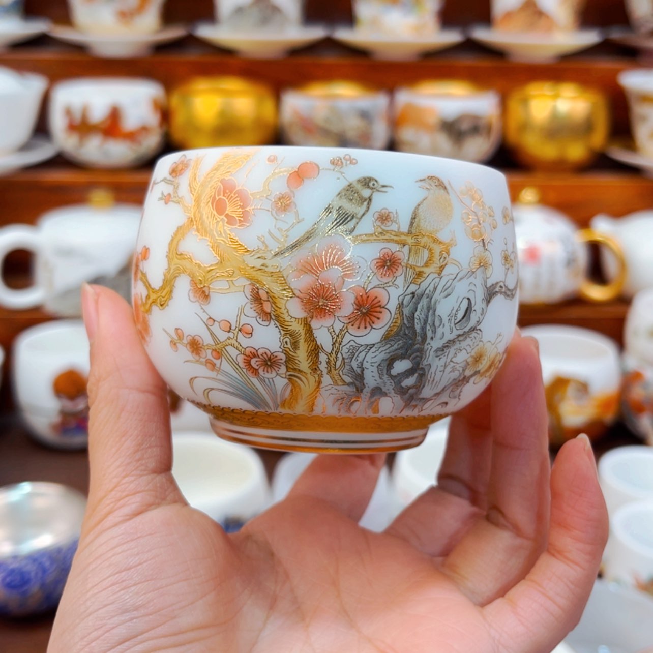 【闪购商品】高货羊脂玉瓷陶瓷茶具