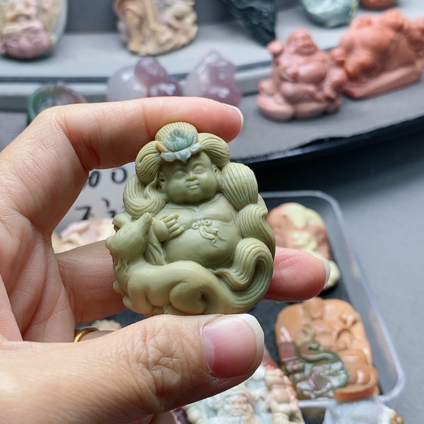 【闪购商品】未镶嵌吊坠定制石英质玉