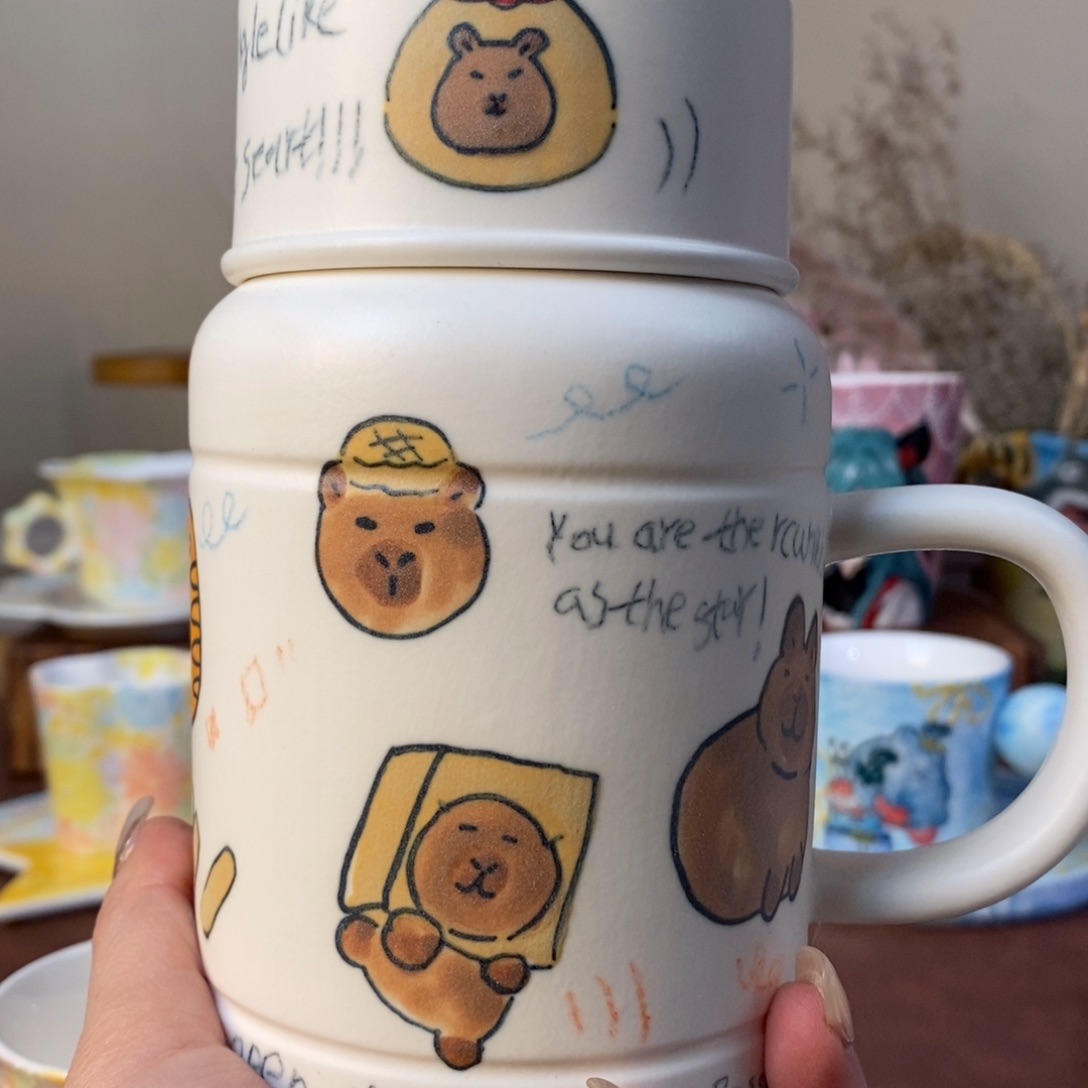 杯景德镇陶瓷水杯
