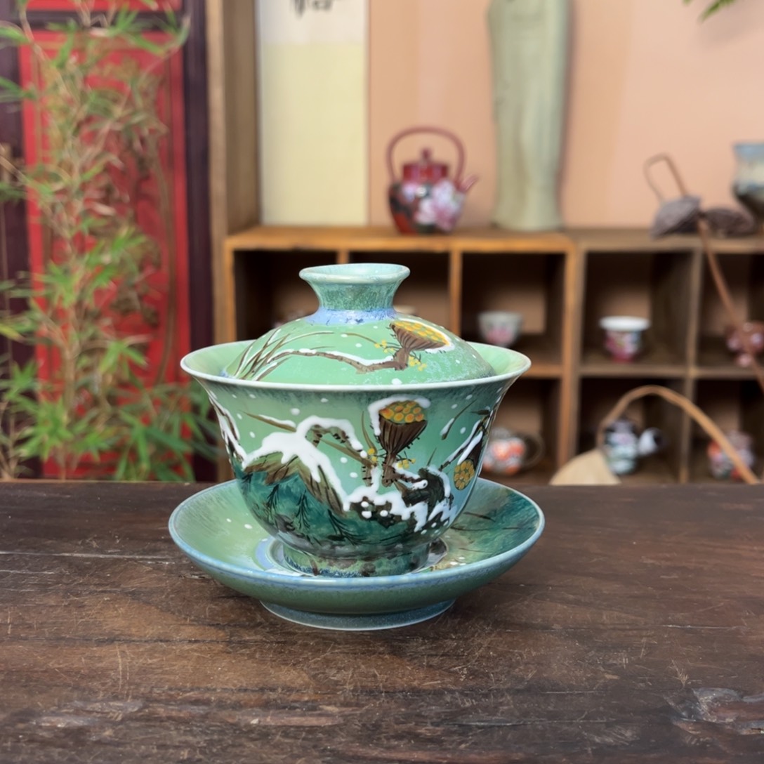 杯景德镇纯手工手绘陶瓷