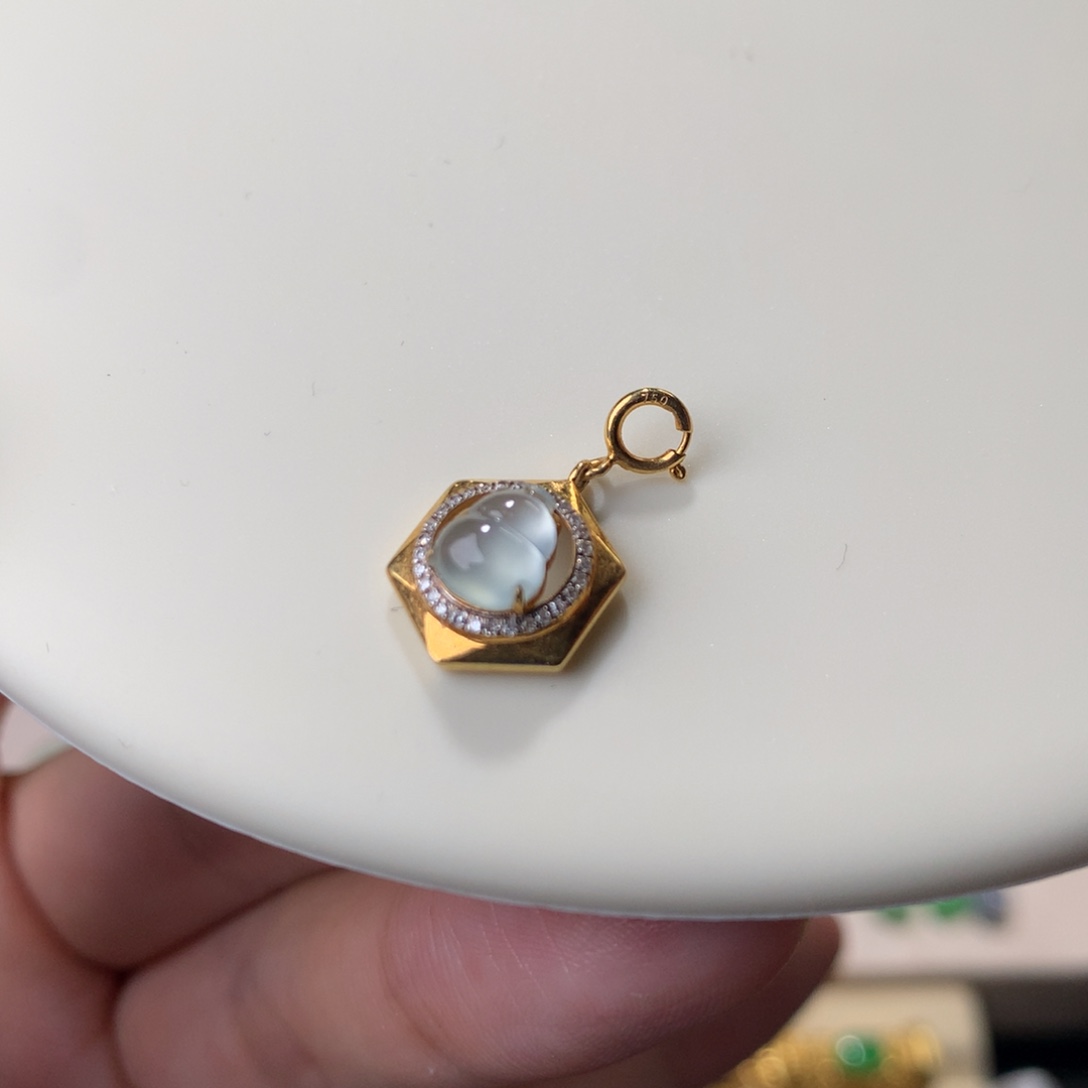 翡翠散珠天然翡翠