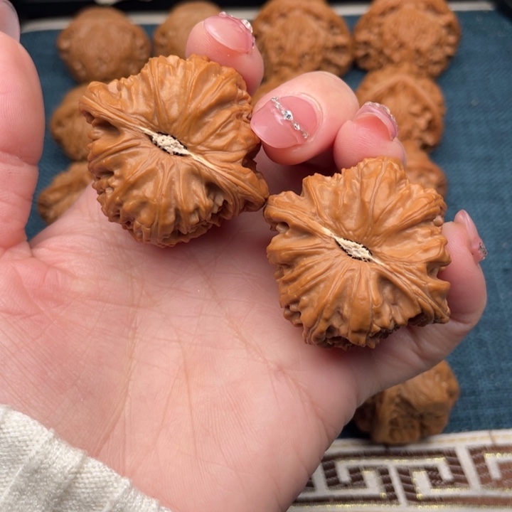 把件文玩核桃全品白狮子41